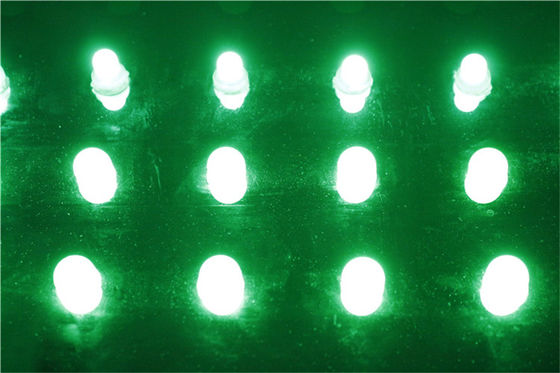 12mm 0.3W DC12V τετραγωνικό LED Μοντέλο Pixel Αδιάβροχο εξωτερικό μονόχρωμο