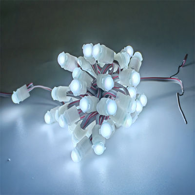 Υψηλό φως 9mm LED Pixel Light Διπλό Chip IP67 0.2W 12V Αδιάβροχο