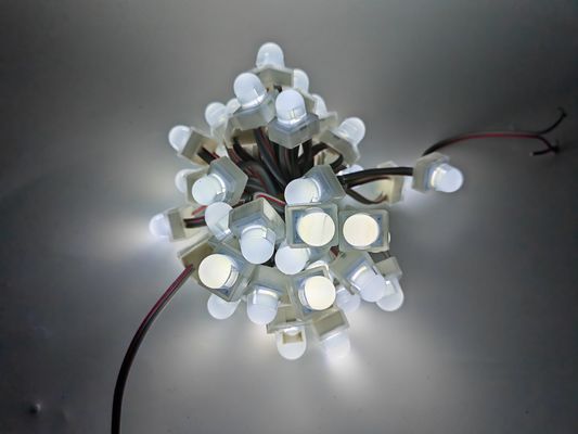 12mm Square LED Pixel Addressable 0.3W DC12V 160 Degree LED Pixel Light
