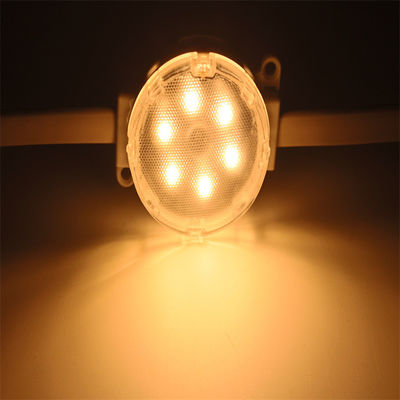 Προγραμματιζόμενο πλήρες χρώμα 50mm LED Pixel Light για χριστουγεννιάτικη διακόσμηση DC24V 1.5W IP67