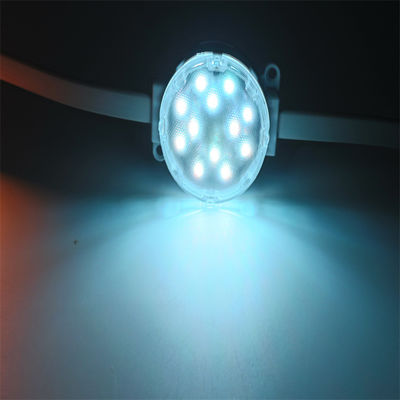 IP67 Αδιάβροχο DC24V 50MM DMX LED RGB Φώτα Pixel Προγραμματιζόμενα πλήρους χρώματος έξυπνα σημεία φωτισμού εξωτερικού