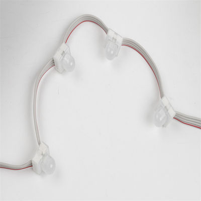 Έξυπνο 12mm SMD5050 RGBW Pixel LED String Light IP67 Εξωτερική διακόσμηση με εναλλακτικό χρώμα εκπομπής