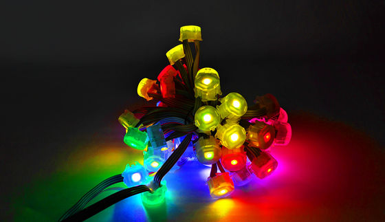 48pcs 20MM εξωτερικό αδιάβροχο IP67 Led Pixel Light με κόκκινο / πράσινο / μπλε / κίτρινο / λευκό / ζεστό
