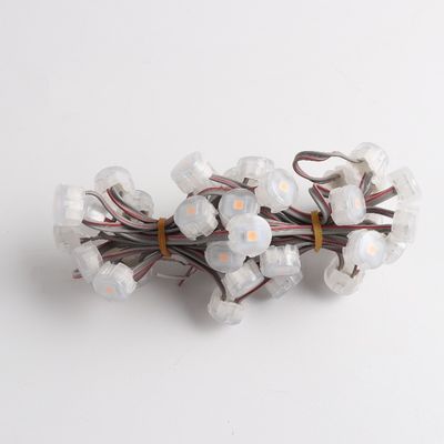 Miracle Bean 1W Epistar Chip 20mm RGB LED Point Light Αδιάβροχο εξωτερικό IP67 με σώμα PC