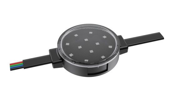 Ποιότητα καπό 0.3W 24V RGB 50mm IP67 Αδιάβροχο φως Pixel Dmx512 Led Point Light