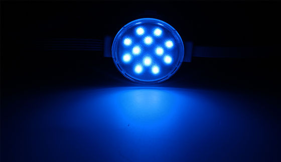 12leds χρώμα 24V 50mm πηγή φωτός σημεία DMX512 διακοσμητικό φωτιστικό pixel
