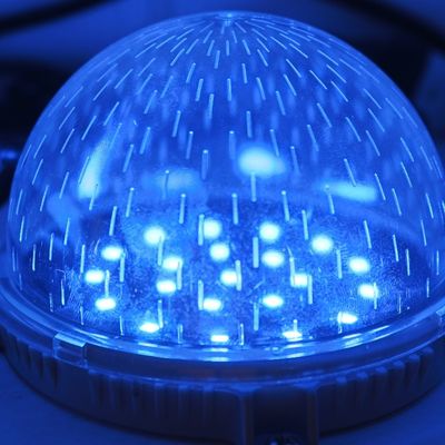 12* SMD3535 κόκκινο πράσινο μπλε dmx512 80mm πηγή φωτισμού σημείων εξωτερικό διακοσμητικό φωτισμό pixel