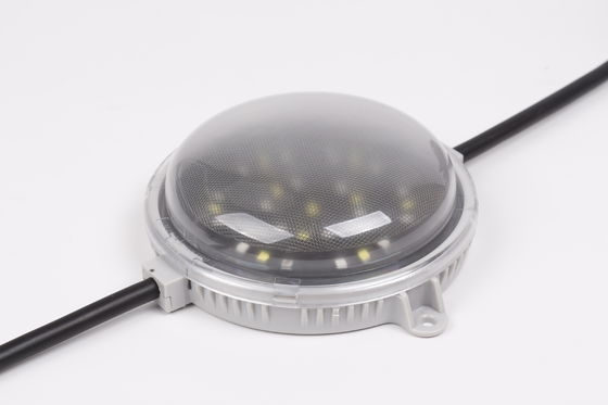 100mm RGB LED Point Light 5W Epistar Chip Αδιάβροχο IP67 με σώμα PC Για εξωτερικό κτίριο