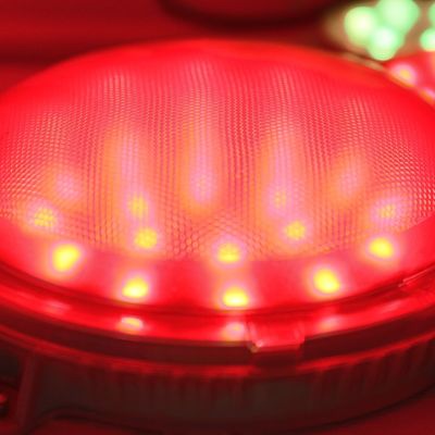 100mm RGB LED Point Light 5W Epistar Chip Waterproof IP67 With PC Body For Outdoor Building Garden Landscape Lighting