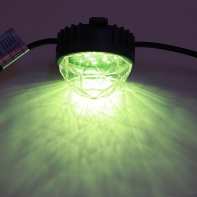 12* SMD3535 red green blue dmx512 80mm point light source outdoor decorative pixel light