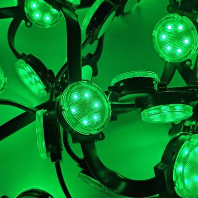 DMX512 Διαχειριστής Πολυχρωματικό 40mm Pixel LED Point Light για Θέμα Διακοσμητικό Κτίριο