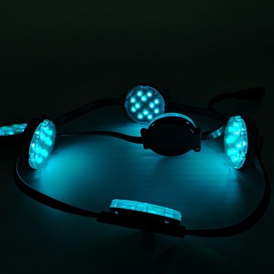 50mm Πολυφωτισμός Αδιάβροχο LED Point Lighting για Πρόσοψη DMX512 Υψηλή φωτεινότητα
