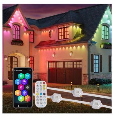 PC Shell Εξωτερικά φώτα IP67 WIFI Control 20*12.5mm DC12V/24V App RGB Μόνιμα φώτα για εξωτερικούς χώρους