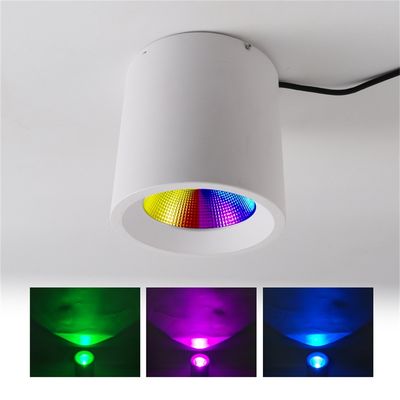 12W RGBW Ενσωματωμένο Downlight Anti-Glare LED Trimless 400LM για εμπορικό και οικιακό φωτισμό