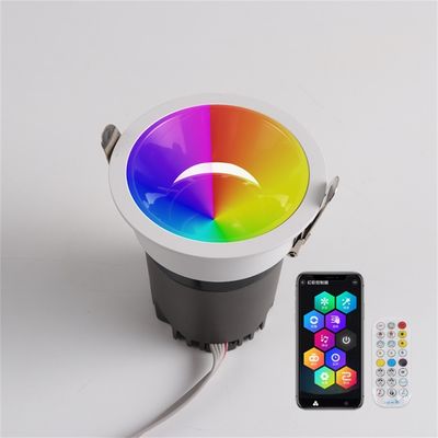 60W LED Ατμόσφαιρα Φώτο φωτεινής ατμόσφαιρας Διακοπών τηλεχειριστήριο υψηλής φωτεινότητας RGBW