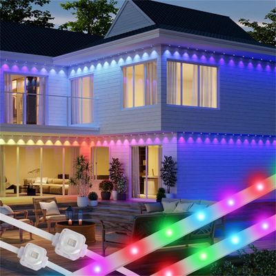 Σπίτι 24V RGBW IP67 LED Earves Φως εξωτερικού χρώματος διακόσμηση για τα Χριστούγεννα και το χρόνο