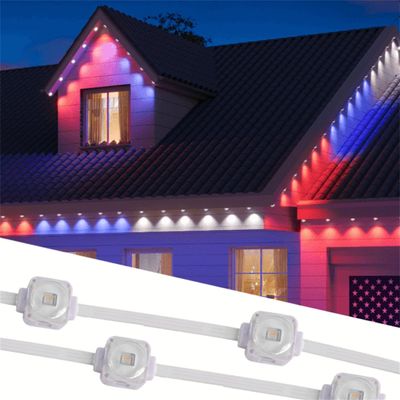 Home 24V RGBW IP67 LED Eaves Light Outdoor Color Decorative for Christmas and Year