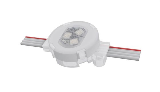 Μόνιμο χριστουγεννιάτικο φως Holiday Led Smd3535 DMX 512 12V RGB Digital 30mm Adressable Led Pixel Point Light