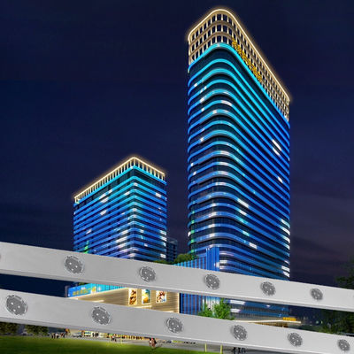 Μόνιμα εξωτερικά φώτα διακοπών LED RGB Χριστουγεννιάτικα φώτα με λωρίδες LED