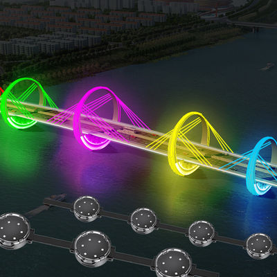 DC24V IP67 Αδιάβροχα RGB LED φωτιστικά Pixel για το σπίτι Μόνιμο φωτισμό Χριστουγέννων