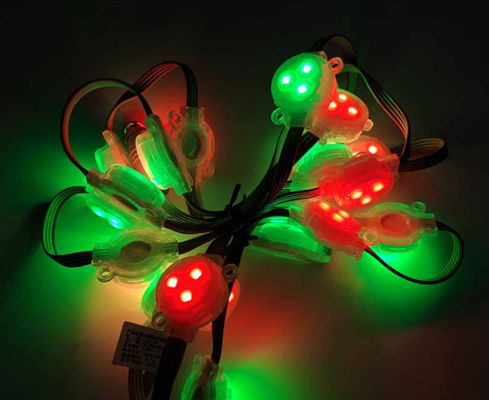 DC 12V 3pcs SMD 5050 Διασκορπισμένο RGB LED Pixel, διευκρινίσιμη RGB LED Strip 30mm led pixel point light