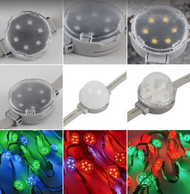 50MM Rgb Dot Pixel Dc24v Εξωτερική πρόσοψη κτιρίου Led Point Dmx Pixel Led Dot Light