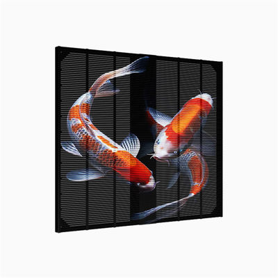 Lightweight P3.9-7.8 Outdoor LED Grid Display for Large-Scale Media Installations Led Grille Screen
