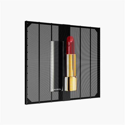 Hot Sale  IP67 RGB P3.91 Outdoor Billboard Transparent Led Grille Screen of Shop Window  Led Video Wall