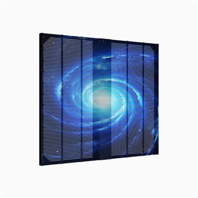 Outdoor Transparent LED Mesh Display – Waterproof Full Color Grille Screen