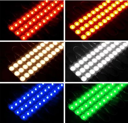 Υλικό PC Samsung LED Module Sign 12V 1.5W SMD 2835 Μονόχρωμο για εξωτερική διαφήμιση