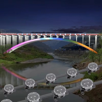 30mm LED Μόνιμο εξωτερικά φωτιστικά σημείων Pixel Factory PC Σώμα για μηχανικό φωτισμό