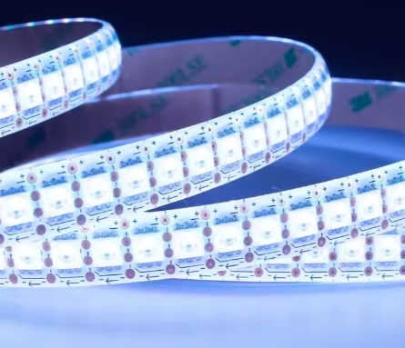 Διακοπτόμενα Εύκαμπτα Φώτα LED Strip Υψηλής Φωτεινότητας RGB/Μονόχρωμη Ταινία Φωτός για Διακόσμηση Σπιτιού και Πάρτι