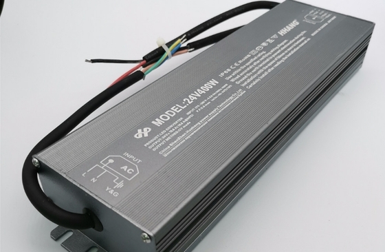 Πυρόστερος οδηγός LED 400W 12V 24V σταθερή τάση IP67 Led μετασχηματιστής