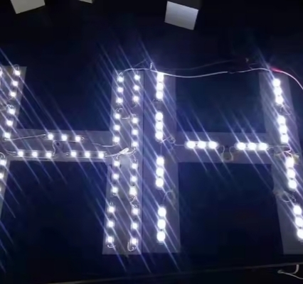 Χαμηλής Τάσης DC12V RGB LED Panel για Εσωτερική Διαφήμιση σε Εμπορικά Κέντρα, Κουτιά Οθόνης, Εξωτερικές Επιγραφές Ξενοδοχείων