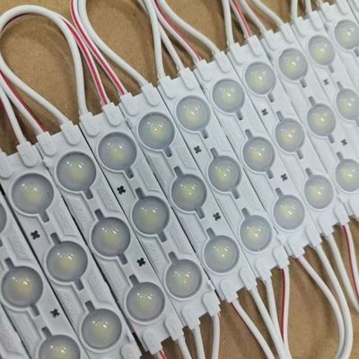 Wholesale Outdoor 3 LED Modul Signage Light SMD2835 Lens 1.2W Injection High Brightness LED Module 12v