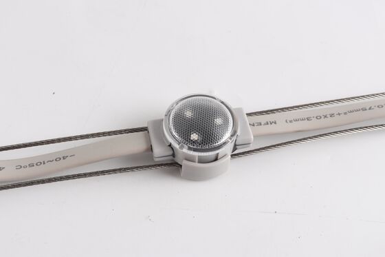 30mm 0.75w DC12v LED Point Light Source with RGB LED Module for Outdoor Waterproof Applications