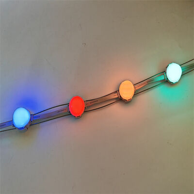 Εξωτερικά RGB LED Pixel Φώτα Αδιάβροχα IP67 Led Φωτισμός Αλουμινίου Track 40mm DC24V για Μόνιμα Φώτα Χριστουγέννων και Διακοπών