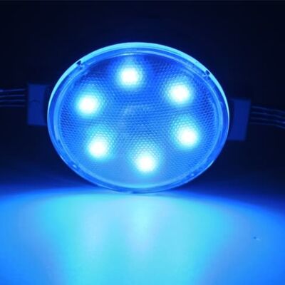 Φωτιστικό LED RGBW 50mm 24V από υλικό PC για διακόσμηση κτιρίων