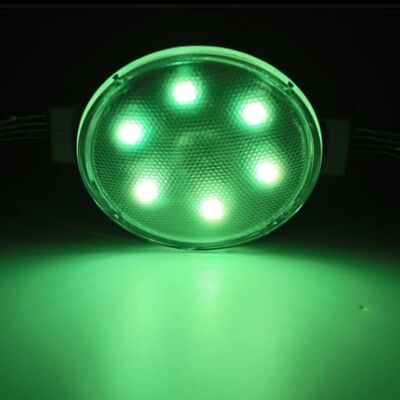 50mm 24V SMD3535 IP67 Αδιάβροχο LED Σημειακό Φωτιστικό Εύκαμπτο 120 Γωνία Δέσμης Υλικό PC Φωτισμός