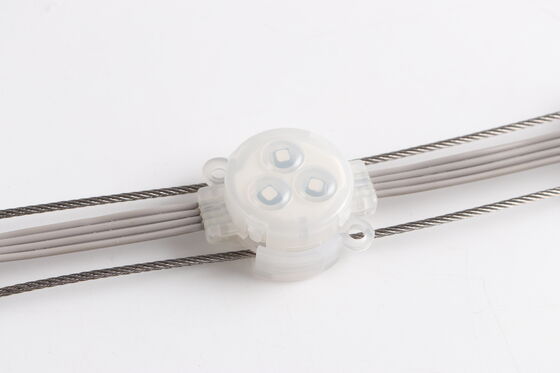 30mm 12V SMD3535 IP67 Αδιάβροχο LED Σημειακό Φωτιστικό Εύκαμπτο 120 Γωνία Δέσμης Υλικό PC Φωτισμός