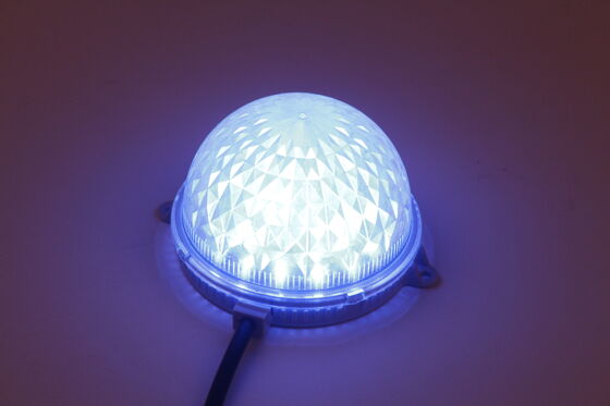 IP67 Αδιάβροχο 104mm DC24V 5W RGB LED Point Light Ευέλικτο υλικό φωτισμού PC