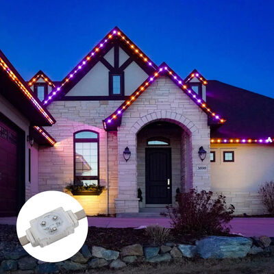 DC48V 40mm RGB Full Color LED Point Light IP67 Αδιάβροχο για διακόσμηση τοίχων εξωτερικού χώρου