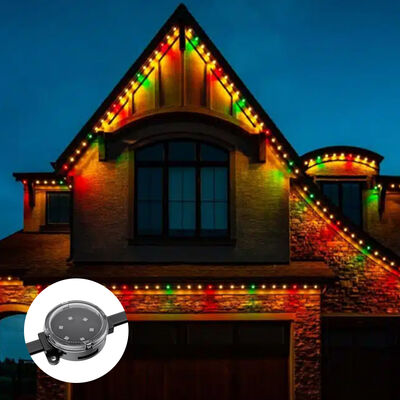 Υλικό υπολογιστή 48V RGB 40mm LED Point Light SMD3535 IP67 Αδιάβροχο ευέλικτο φωτισμό για προσαρμόσιμες λύσεις φωτισμού