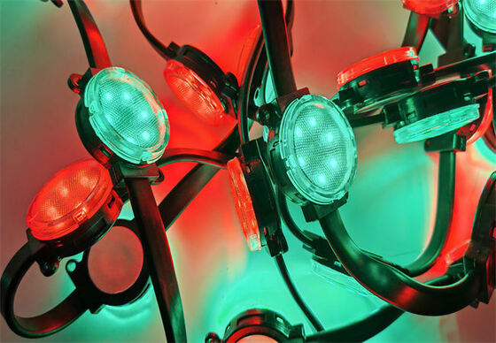 DC48V 40mm RGBW IP67 Αδιάβροχο LED Pixel Light για Φωτισμό Πρόσοψης Κτιρίου