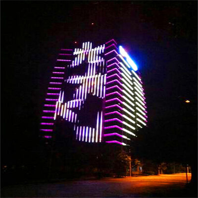 30mm Square LED Pixel Module RGBW Τέσσερα χρώματα IP67 Αδιάβροχο εξωτερικό σήμα φωτός