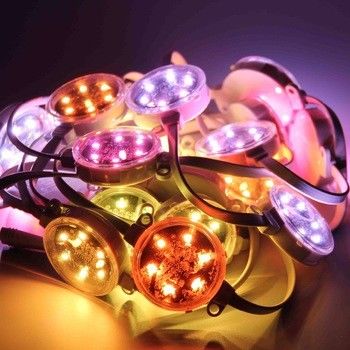 Miracle Bean DC24V Outdoor Waterproof IP67 RGB LED Point Light For Building Lighting Project