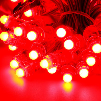 Υπαίθριο συνεχές ρεύμα 12V 9MM IP67 0.15W Rgb ελαφριές σειρές εικονοκυττάρου