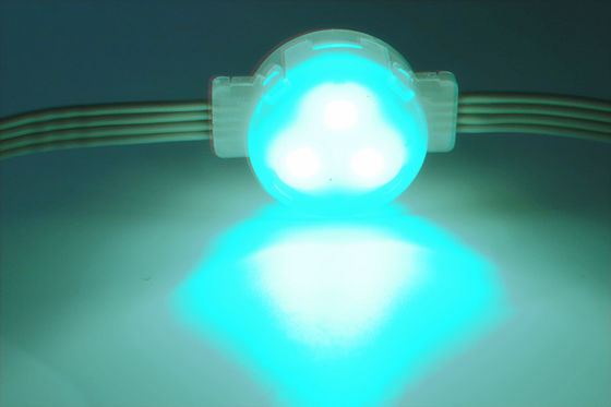 Τοπίο IP67 φως εικονοκυττάρου των ΣΥΝΕΧΏΝ 5V 0.3W 20mm RGB οδηγήσεων
