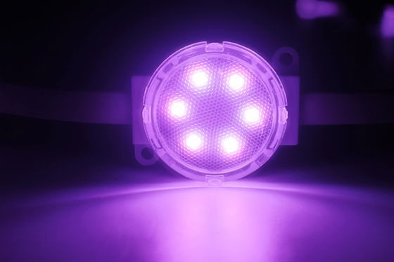IP67 αδιάβροχο εικονοκύτταρο των ΣΥΝΕΧΏΝ 24V 40mm RGB οδηγήσεων 1.5W