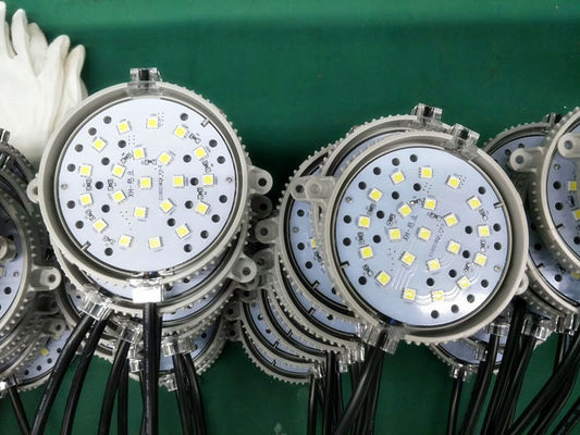 IP65 αδιάβροχο πλήρες χρώμα 100MM εικονοκύτταρο των RGB οδηγήσεων 5W 24V